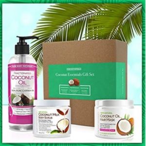 Coconut spa gift set with moisturizing hair mask 6